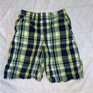 Kid Boys Plaid Shorts